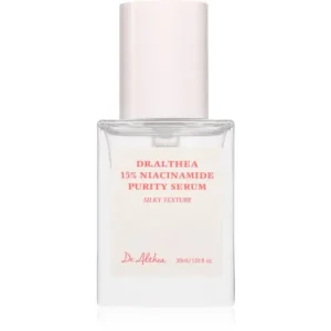 Akció Dr. Althea15% Niacinamide Purity Serum fényesítő hatású arcszérum nyugtató hatással
