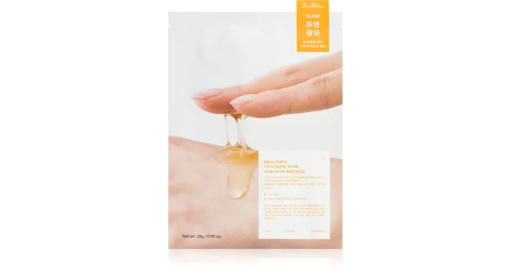 Dr. AltheaVita Glow Mask fehérítő gézmaszk Szuper ajánlat