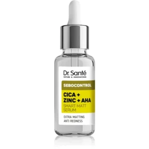 Dr. SantéSebocontrol Cica + Zinc + AHA mattító szérum a kitágult pórusok ősszehúzására Különleges ajánlat
