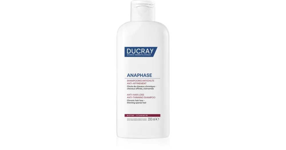 Népszerű DucrayAnaphase+ Anti-Hair Loss Anti-Thinning Shampoo erősítő és revitalizáló sampon hajhullás ellen