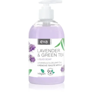 Eva NaturaLavender & Green Tea krémes folyékony szappan kézre Expressz szállítás