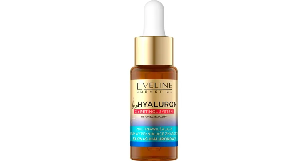 Akciós ár Eveline CosmeticsBio Hyaluron 3x Retinol System rencfeltültő szérum