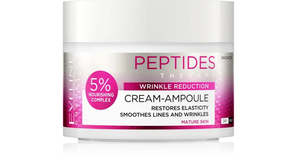 Eveline CosmeticsCream-Ampoule Peptides feszesítő krém a ráncok ellen Prémium