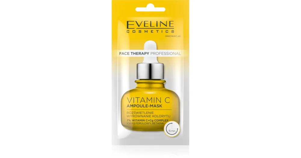 Eveline CosmeticsFace Therapy Vitamin C krémes maszk az élénk bőrért Vedd meg most