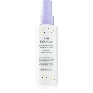 EVOFabuloso Platinum Blonde Ton Mist haj spray semlegesíti a sárgás tónusokat Kedvezmény