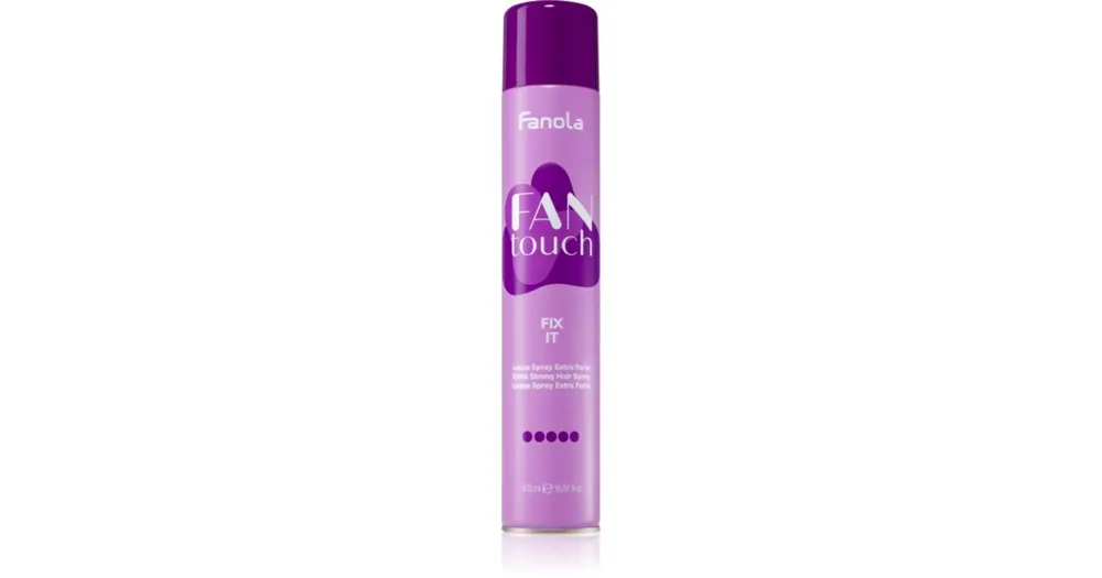 Azonnali szállítás FanolaFAN touch FIX IT hajlakk extra erős fixáló hatású