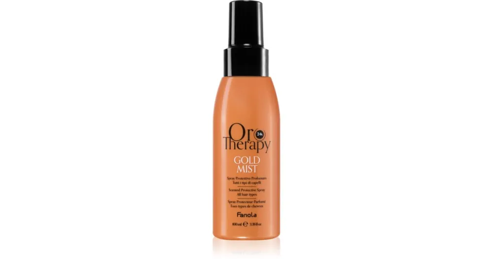 Prémium FanolaOro Therapy Gold Mist formázó védő spray hajra 24 karátos arannyal