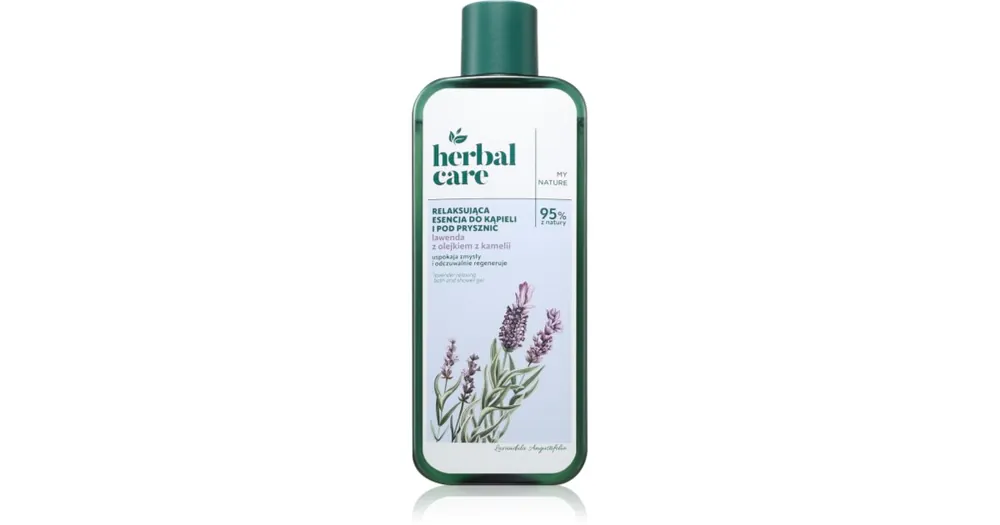 FarmonaHerbal Care Lavender Relaxing Bath And Shower Gel relaxáló tusfürdő gél levendulával Különleges ajánlat