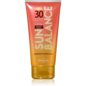 Expressz szállítás FarmonaSun Balance vízálló napozótej SPF 30