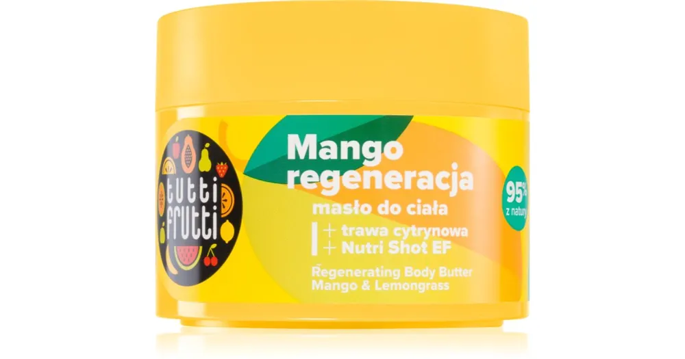 Különleges ajánlat FarmonaTutti Frutti Mango & Lemongrass tápláló vaj a testre