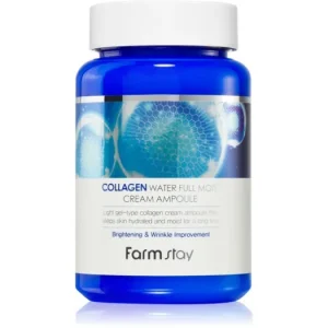 FarmstayCollagen Water Full Moist Cream Ampoule hidratáló krém ampullákban Gyors szállítás