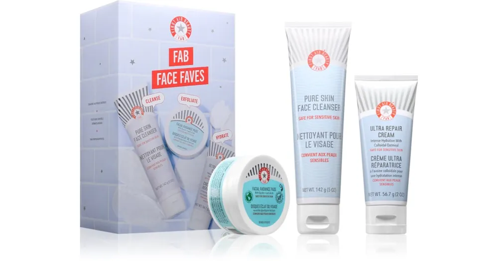 Exkluzív ajánlat First Aid BeautyFAB Face Faves arcápoló szett
