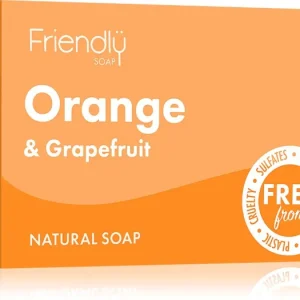 Prémium Friendly SoapNatural Soap Orange & Grapefruit természetes szappan