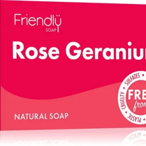 Legjobb ár Friendly SoapNatural Soap Rose Geranium természetes szappan