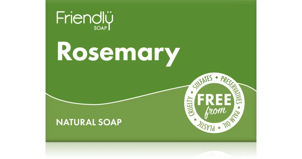 Újdonság Friendly SoapNatural Soap Rosemary természetes szappan