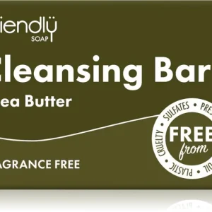 Friendly SoapCleansing Bar Shea Butter természetes szappan az arcra Kedvezményes ár