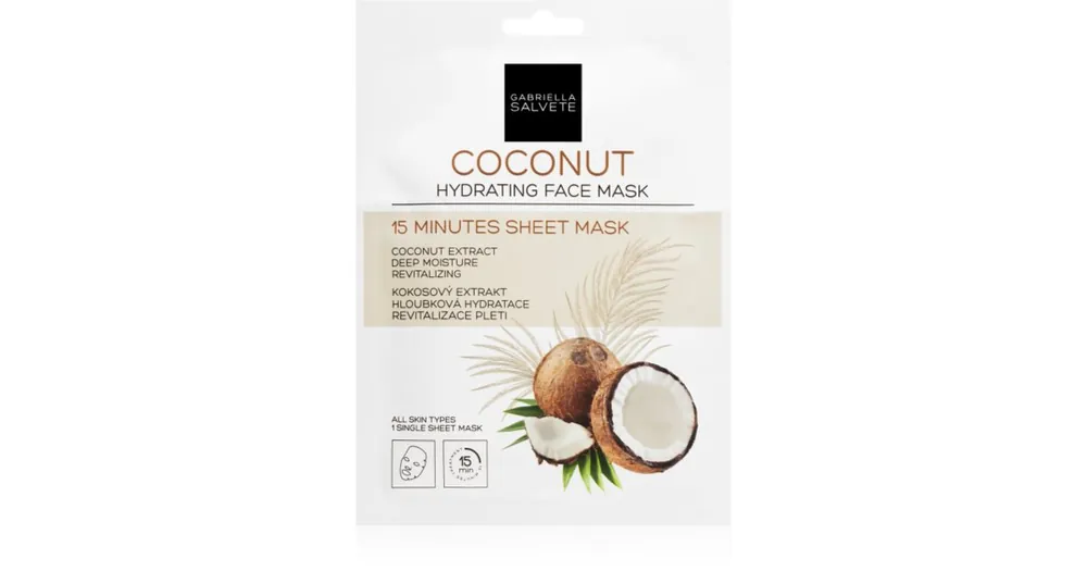 Gabriella SalveteFace Mask Coconut hidratáló gézmaszk Akció