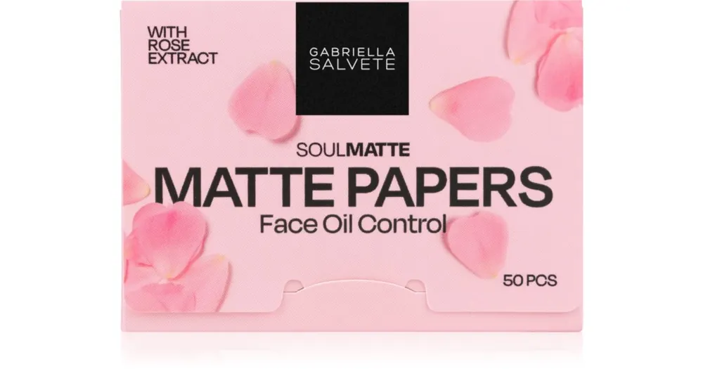 Vedd meg most Gabriella SalveteSoulMatte Rose Extract mattító kendő rózsaolajjal