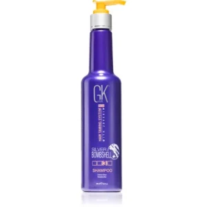 GK HairSilver Bombshell sampon szőke hajra semlegesítő réz alaptónusok Biztonságos fizetés