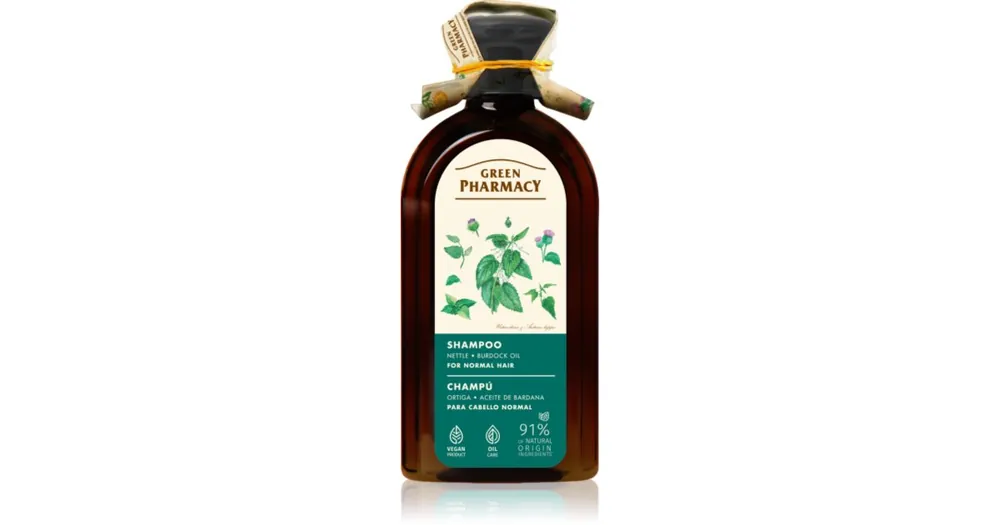Green PharmacyNettle Shampoo sampon normál hajra Biztonságos vásárlás