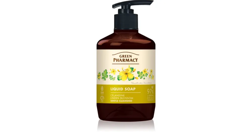 Green PharmacyCelandine Hand Soap folyékony szappan Legnépszerűbb