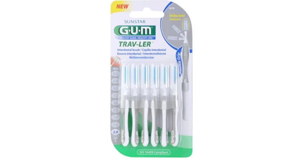 G.U.MTrav-Ler Interdental fogköztisztító kefék Azonnal elérhető