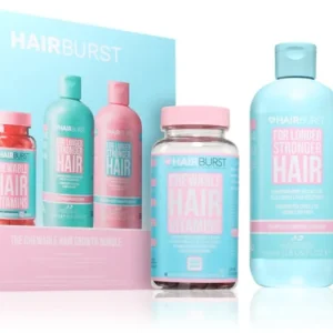 Olcsóbb HairburstThe Chewable Hair Growth Bundle ajándékszett a haj növekedésének elősegítésére