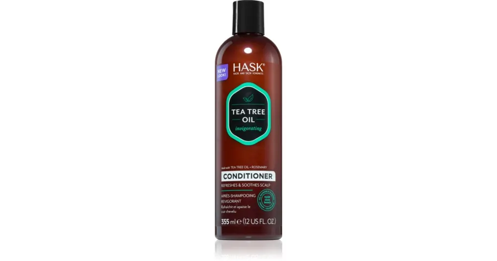 Ne maradj le HASKTea Tree Oil & Rosemary frissítő kondicionáló száraz, viszkető fejbőrre