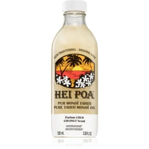 Korlátozott ajánlat Hei PoaPure Tahiti Monoï Oil Coconut multifunkcionális olaj testre és hajra