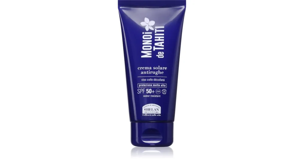 Végkiárusítás HelanMONOÏ de TAHITI Sun Cream SPF50+ védőkrém testre és arcra