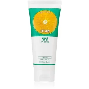 Holika HolikaDaily Fresh Citron hámlasztó és tisztító hab kombinált és zsíros bőrre Szuper ajánlat