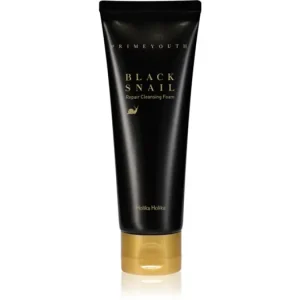Vásárlói kedvenc Holika HolikaPrime Youth Black Snail tisztító hab csigakivonattal