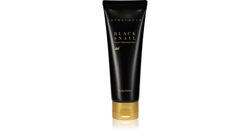 Vásárlói kedvenc Holika HolikaPrime Youth Black Snail tisztító hab csigakivonattal