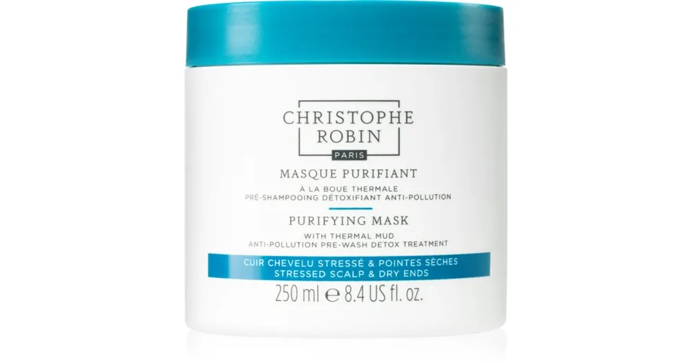 Christophe RobinPurifying Purifying Mask tisztító maszk szennyezett levegőnek kitett hajra Azonnal elérhető