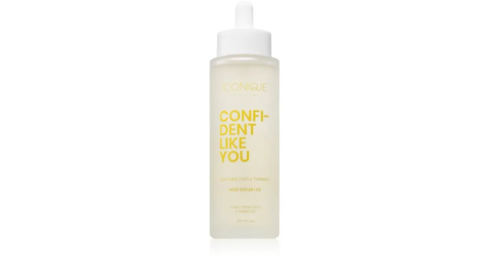 ICONIQUE ProfessionalCONFIDENT LIKE YOU Anti-Hair Loss & Thinning szérum hajhullás ellen Exkluzív ajánlat