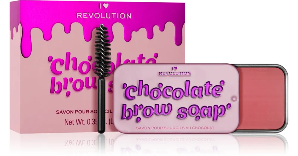 I Heart RevolutionChocolate Szilárd szappan szemöldökre Azonnali szállítás