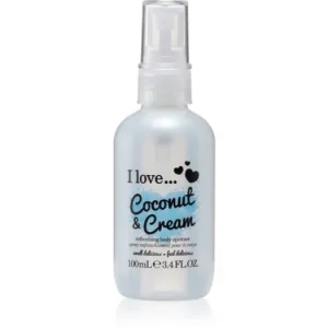 Gyors szállítás I LoveCoconut & Cream frissítő test spray hölgyeknek