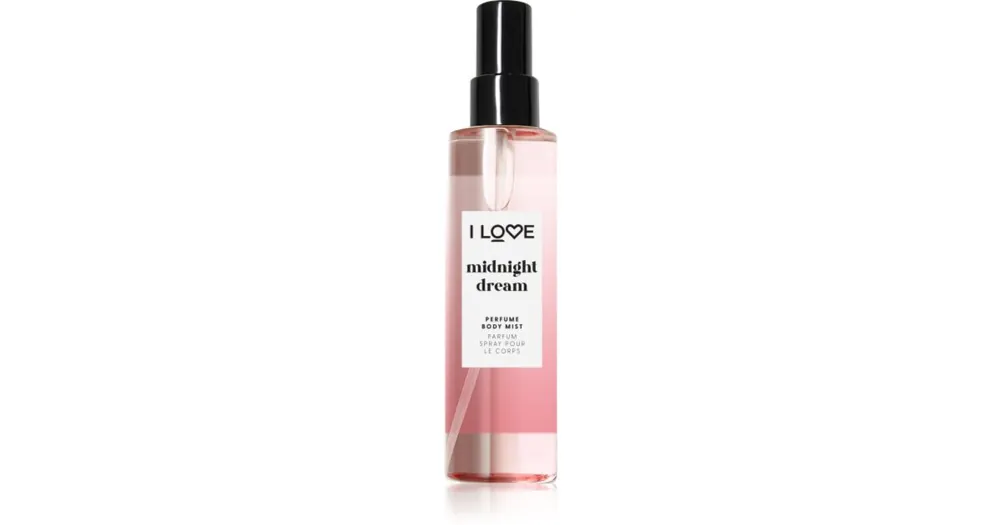 Akció I LovePerfume Body Mist Midnight Dream parfümözött spray a testre hölgyeknek
