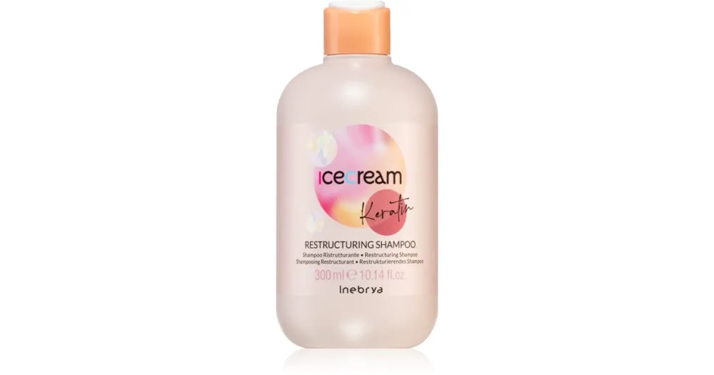Akció InebryaKeratin Restructuring Shampoo formázó sampon keratinnal