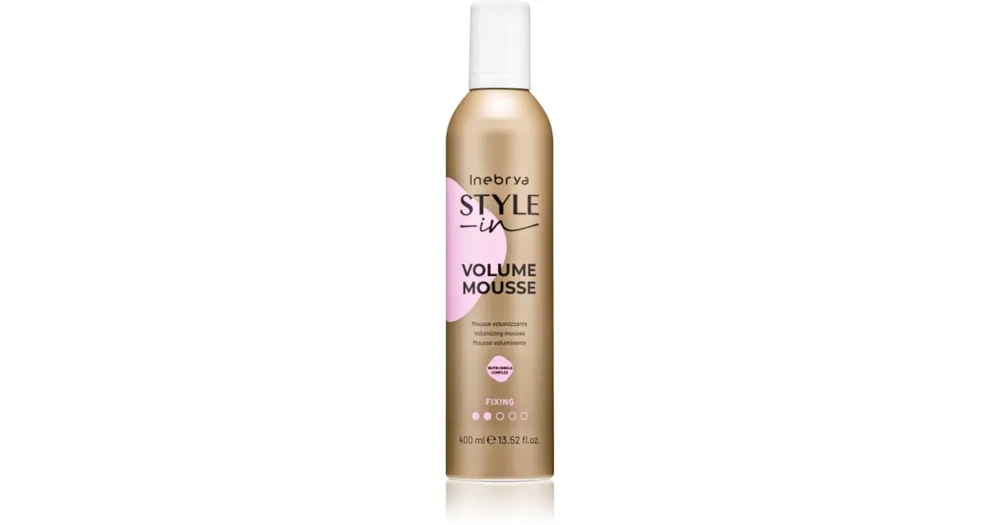 Azonnal elérhető InebryaStyle-In Volume Mousse volumennövelő hajhab hajra