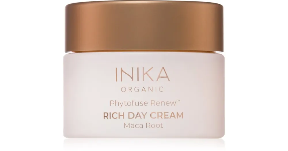 Biztonságos fizetés INIKA OrganicPhytofuse Renew Rich Day Cream gazdag nappali krém