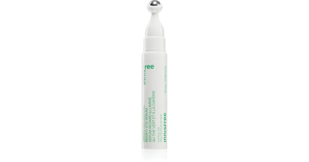 Kedvezmény innisfreeGreen Tea Caffeine Bright-Eye Serum hűsítő szem roll-on a duzzanatokra és a sötét karikákra