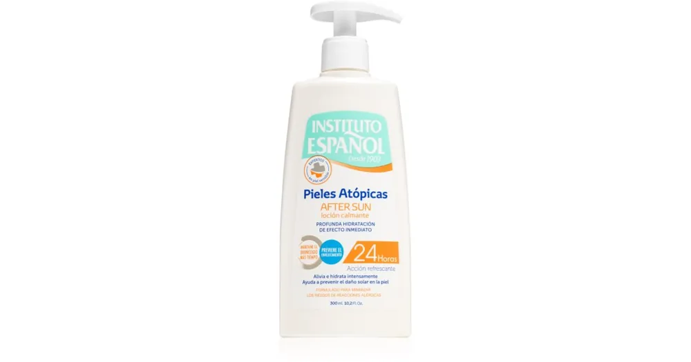 Instituto EspañolAtopic Skin napozás utáni testápoló tej Árcsökkenés
