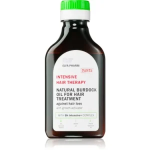 Olcsó Elfa Pharm Intensive CosmeticIntensive Hair Therapy Natural Burdock Oil For Hair Treatment hajhullás elleni, növekedés serkentő olaj