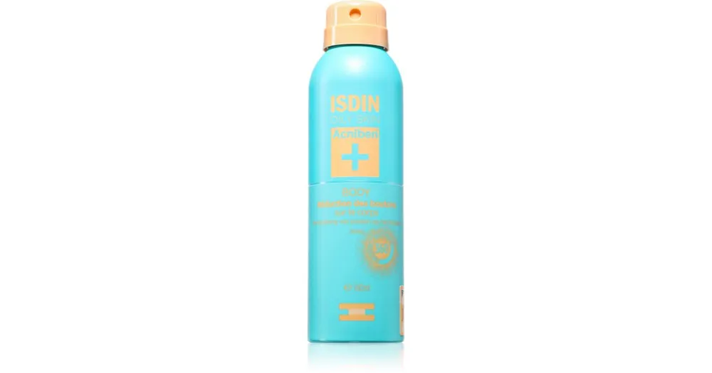 Exkluzív ajánlat ISDINAcniben Body Spray testápoló spray pattanások ellen