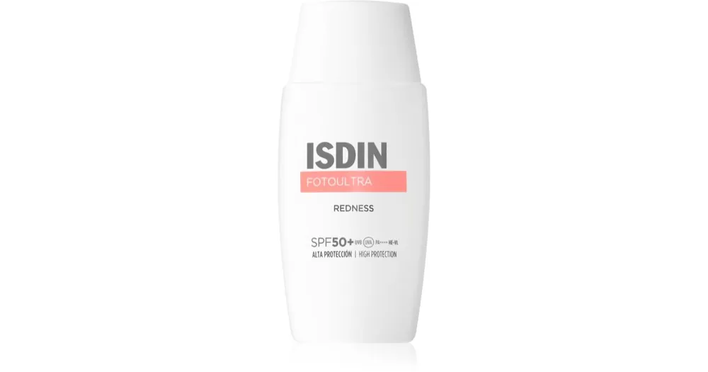 ISDINFotoUltra Redness SPF 50 napozó krém az érzékeny arcbőrre Azonnali szállítás