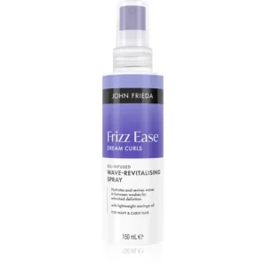 Legkelendőbb John FriedaFrizz Ease Oil-Infused Wave-Revitalising Spray hidratáló hajspray a hullámos és göndör hajra