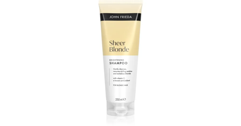 John FriedaSheer Blonde Brightening Shampoo élénkítő sampon szőke hajra Végkiárusítás