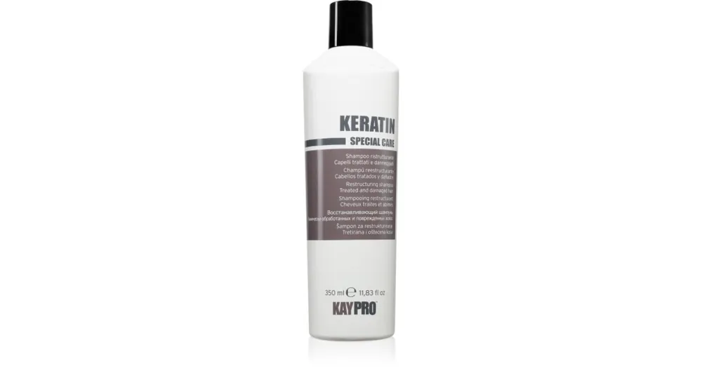 KayproKeratin Restructuring Shampoo regeneráló sampon keratinnal Biztonságos fizetés