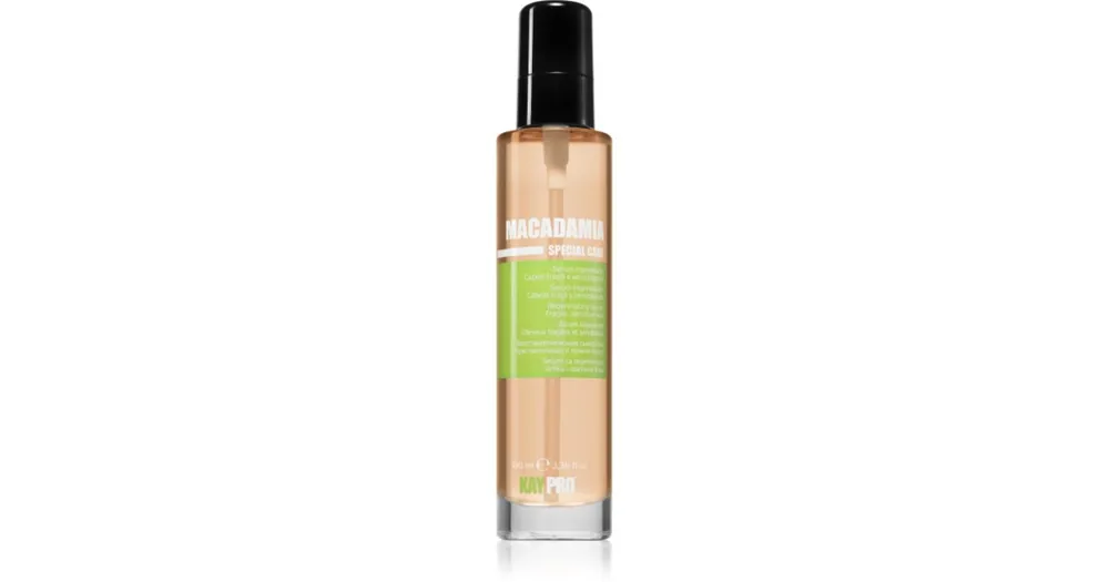 KayproMacadamia Regenerating Serum szérum hajtöredezés ellen Korlátozott ajánlat